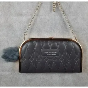 Stylish Sling Bag With Golden chain