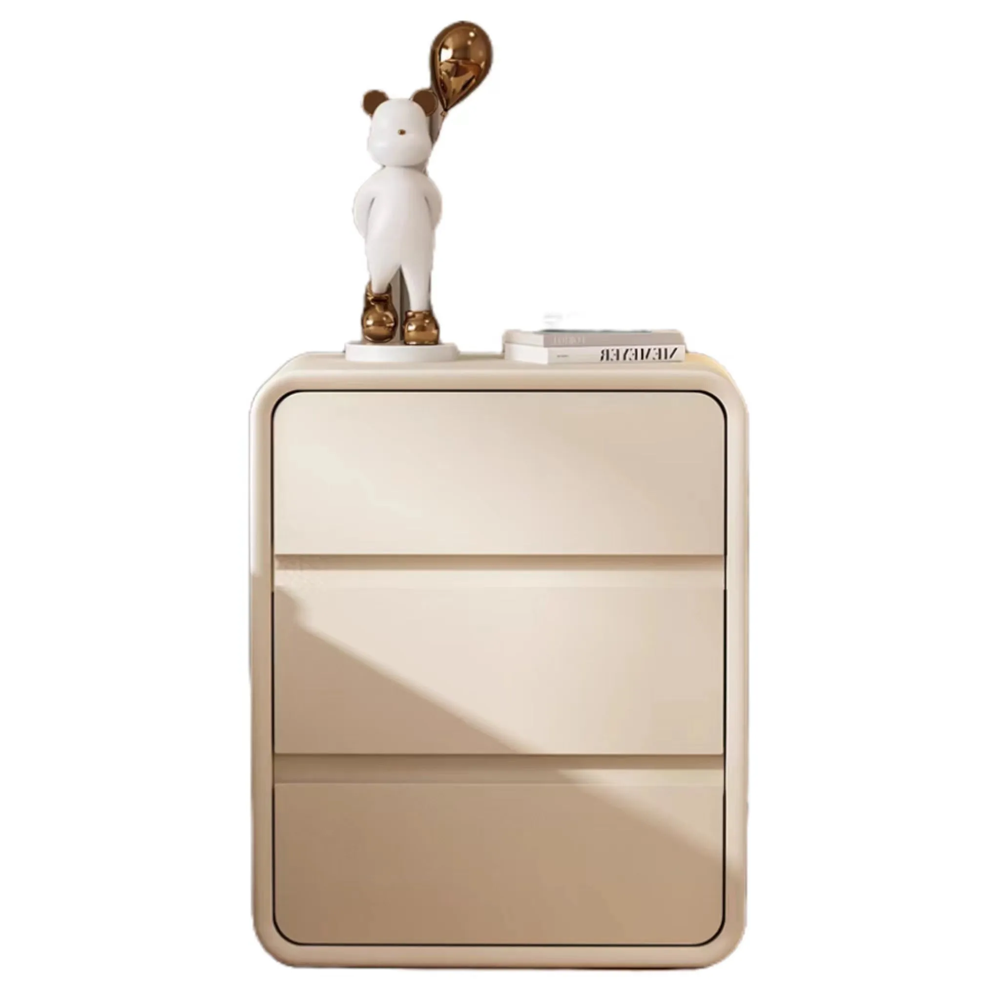 Stylish Solid Wood Bedside Table