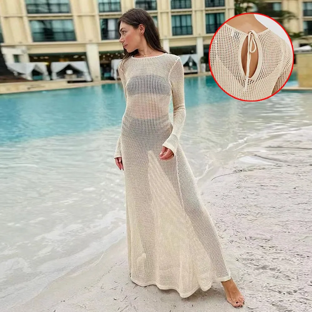 Summer Knitted Graceful Maxi Dress