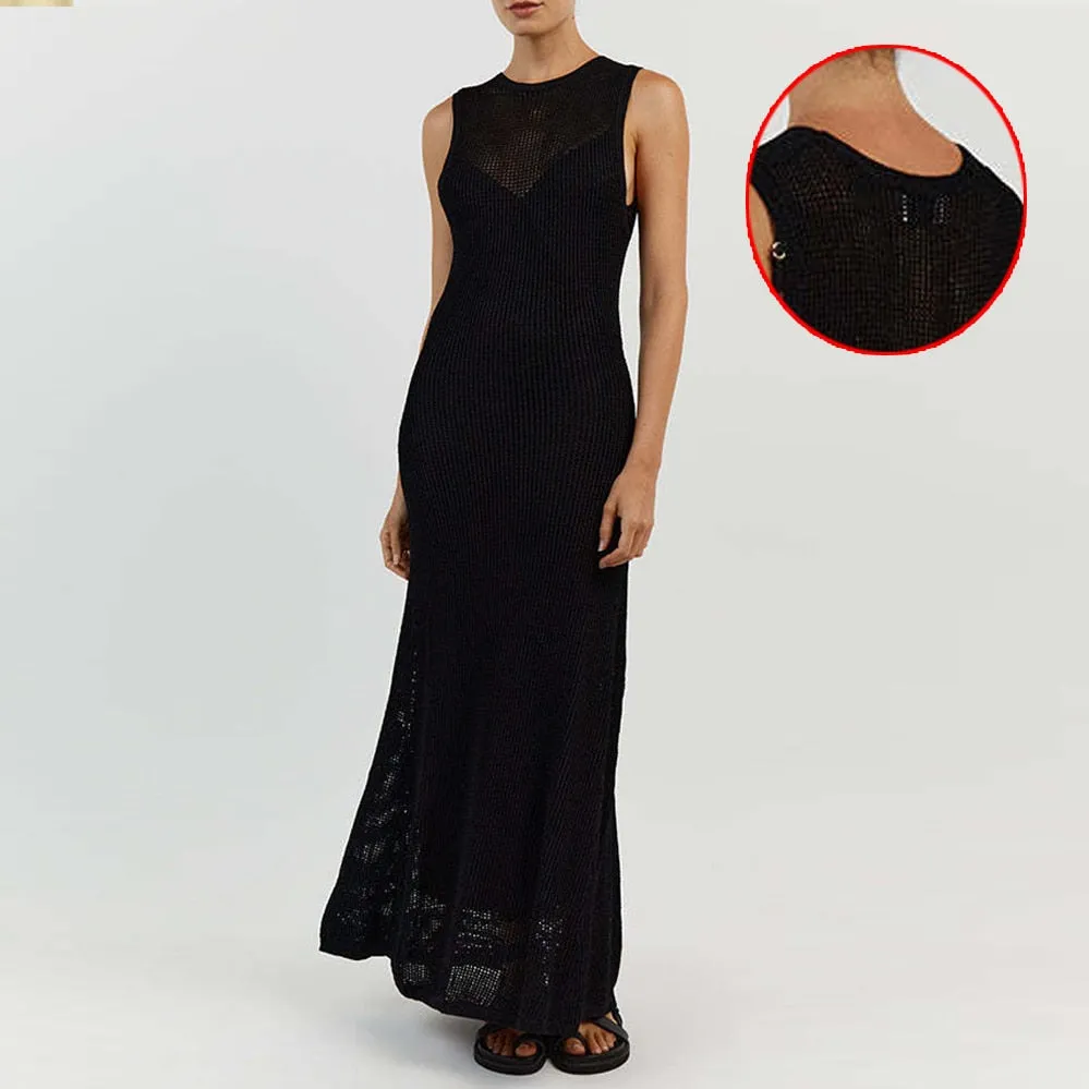 Summer Knitted Graceful Maxi Dress