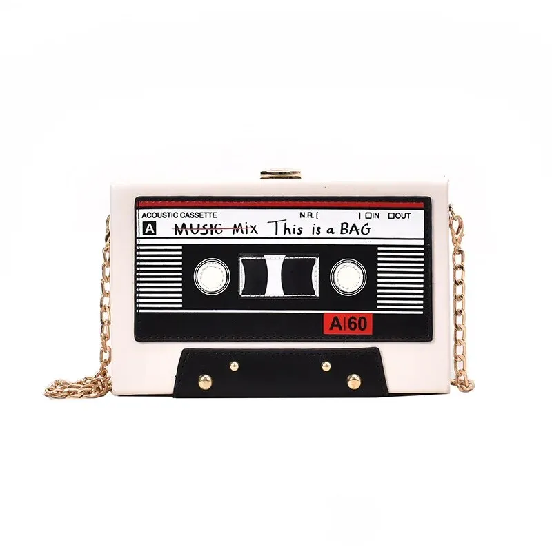 Summer Mix Tape Clutch Bag
