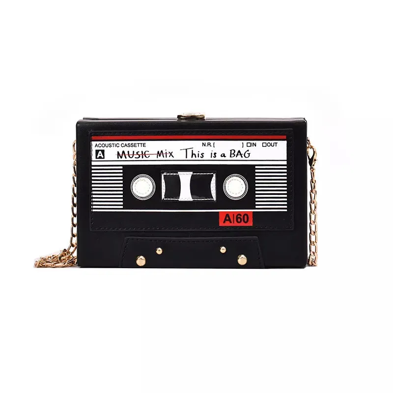 Summer Mix Tape Clutch Bag