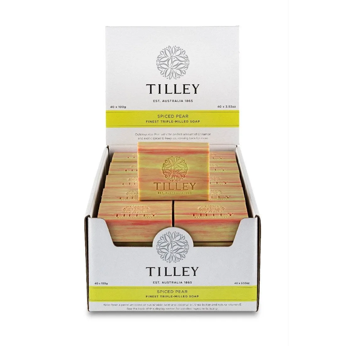 Tilley Classic White - Soap 100g - Spiced Pear