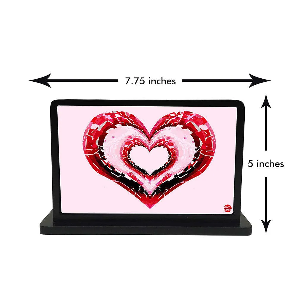 Tissue Holder Paper Napkin Stand - Heart
