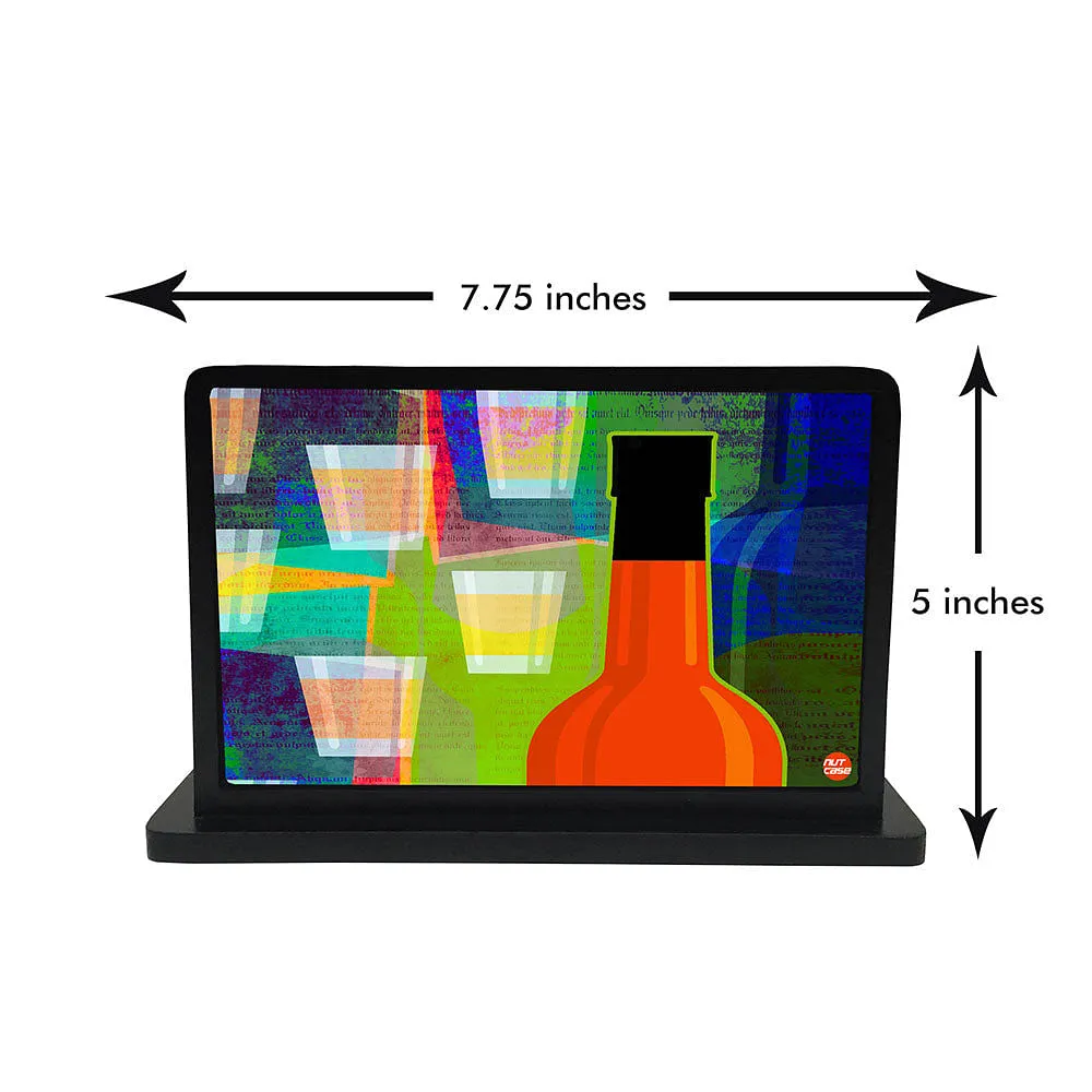 Tissue Holder Paper Napkin Stand - Wine Bottle