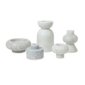 Tom Dixon Stone Stacking Candleholder White