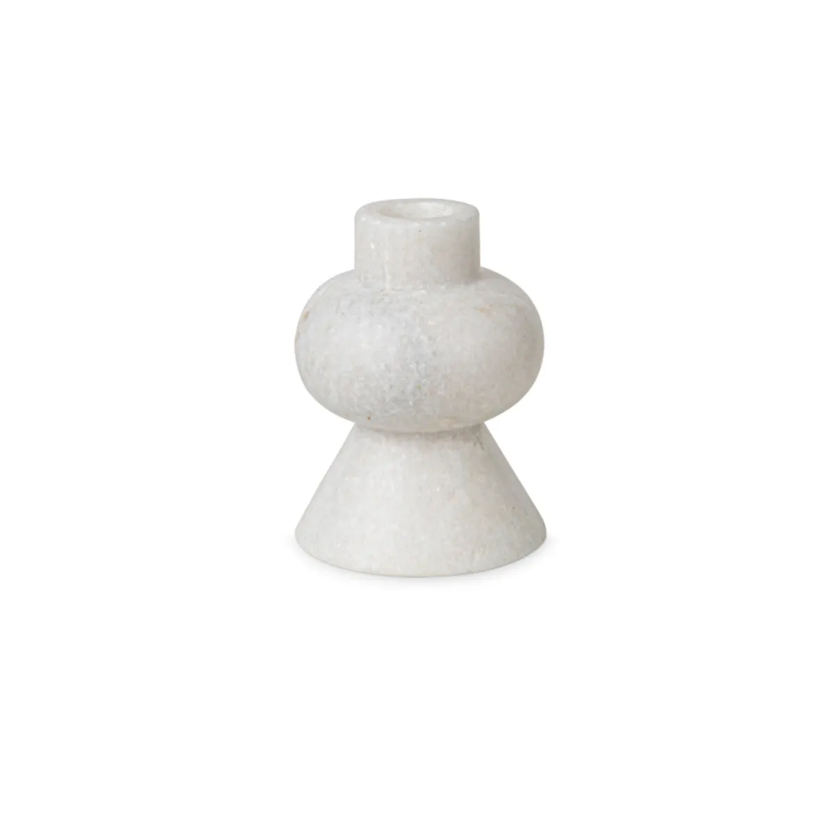 Tom Dixon Stone Stacking Candleholder White