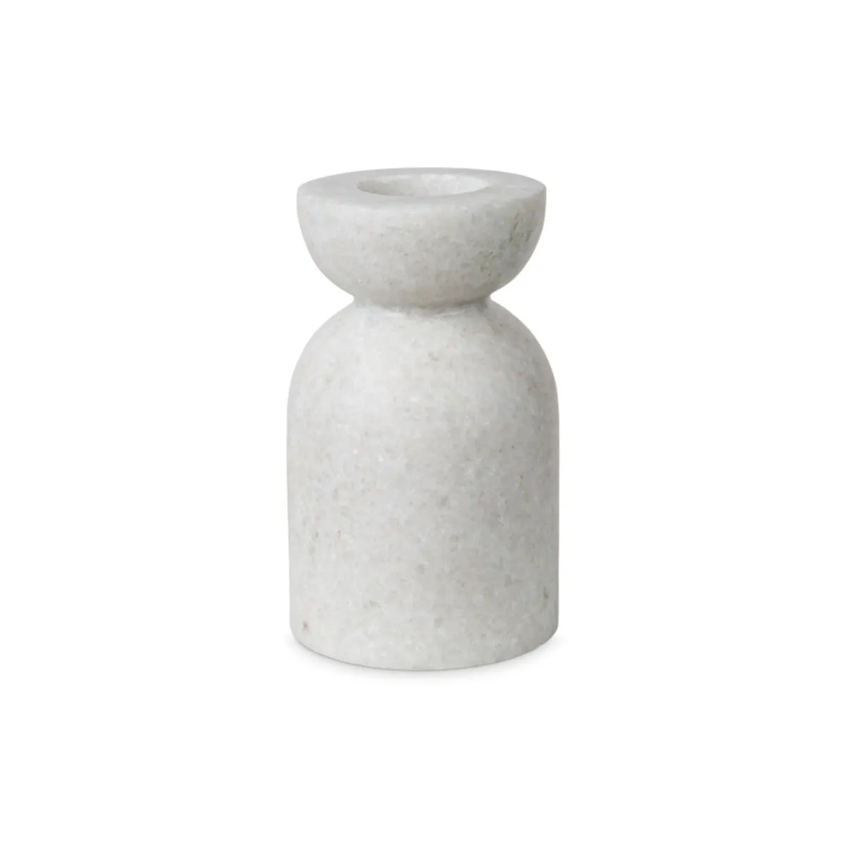 Tom Dixon Stone Stacking Candleholder White