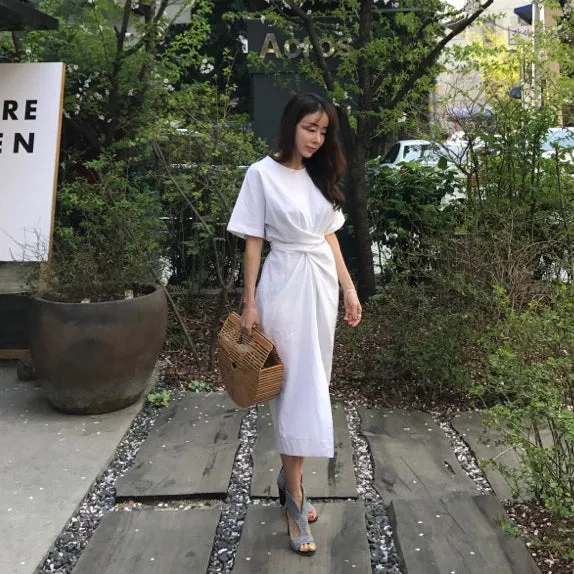 VenusFox cotton bandage bodycon sexy casual dress
