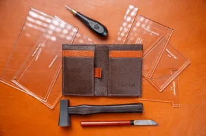Vertical Bifold Wallet - Acrylic Template