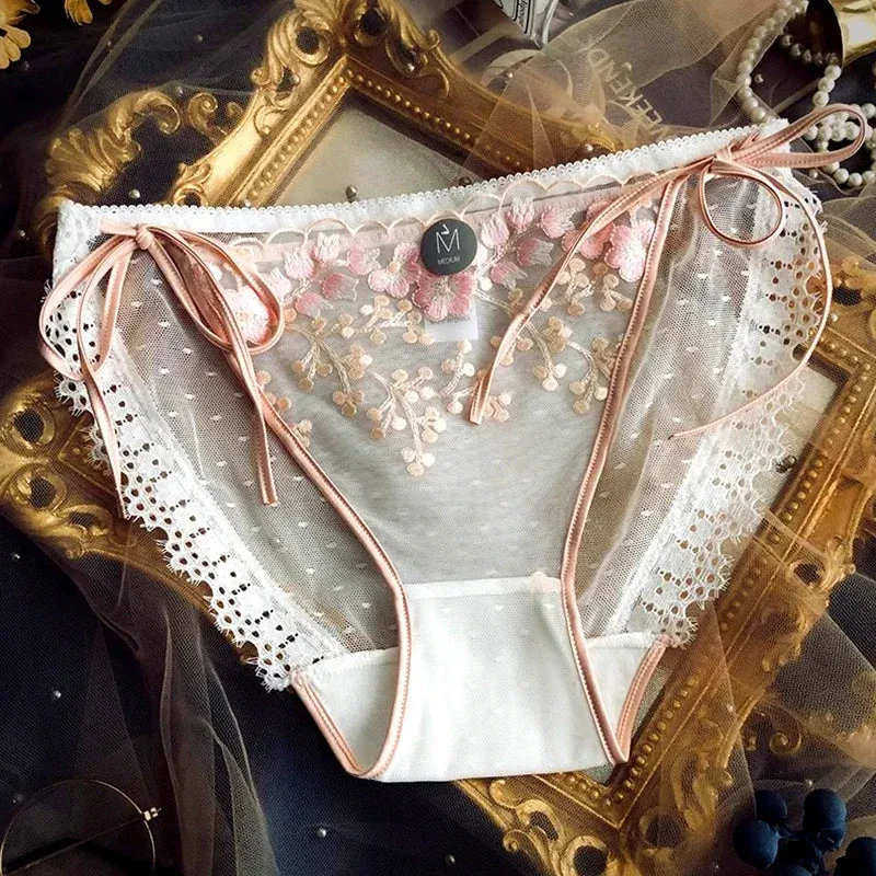 Victorian Lace Embroidered Undies