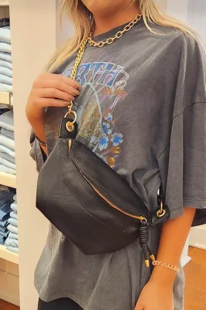 Weekender Twist Tassel Sling Chain Crossbody Bum Bag