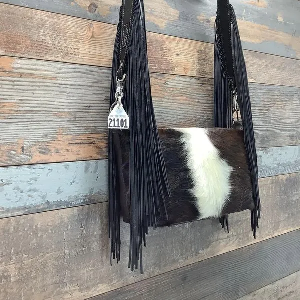 Western Mini Leather Fringe Strap 36" #21101