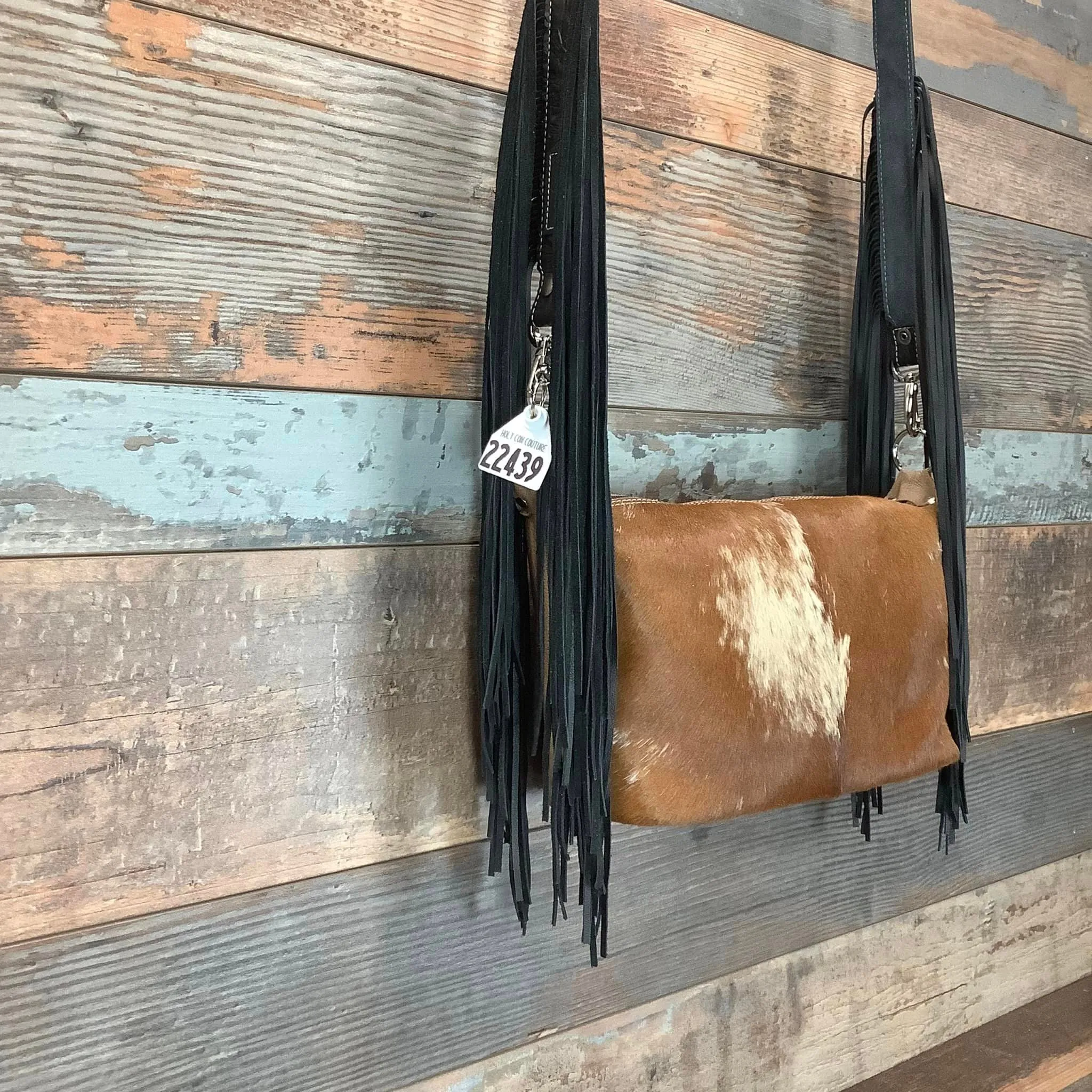 Western Mini Leather Fringe Strap 48" #22439