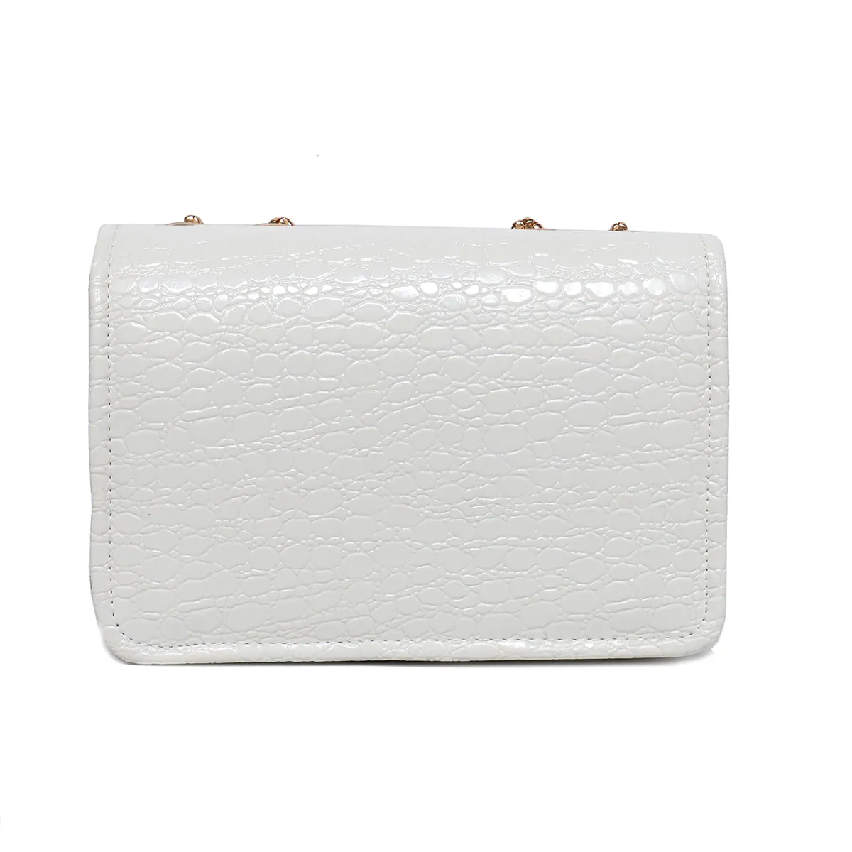 White Casual Clutch C00C08024