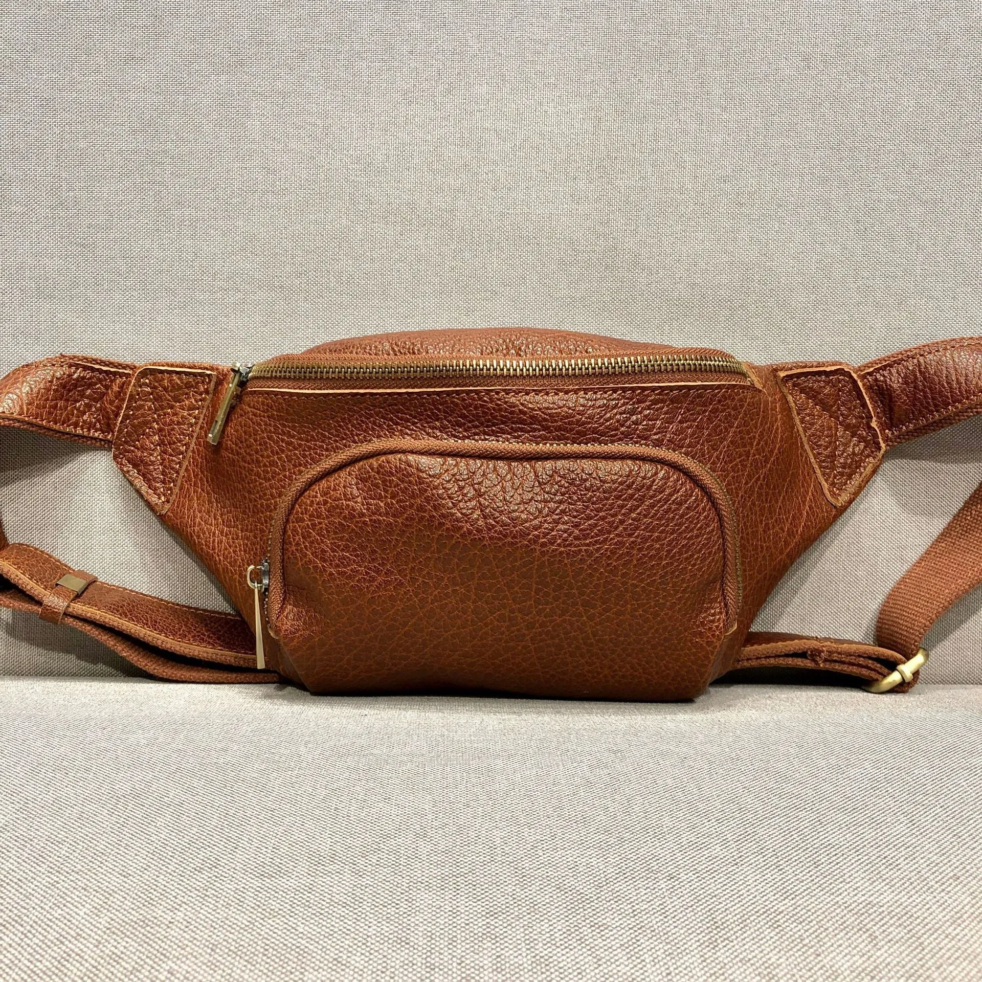 Womens Small Black Leather Sing Bags Chest Bag For Women