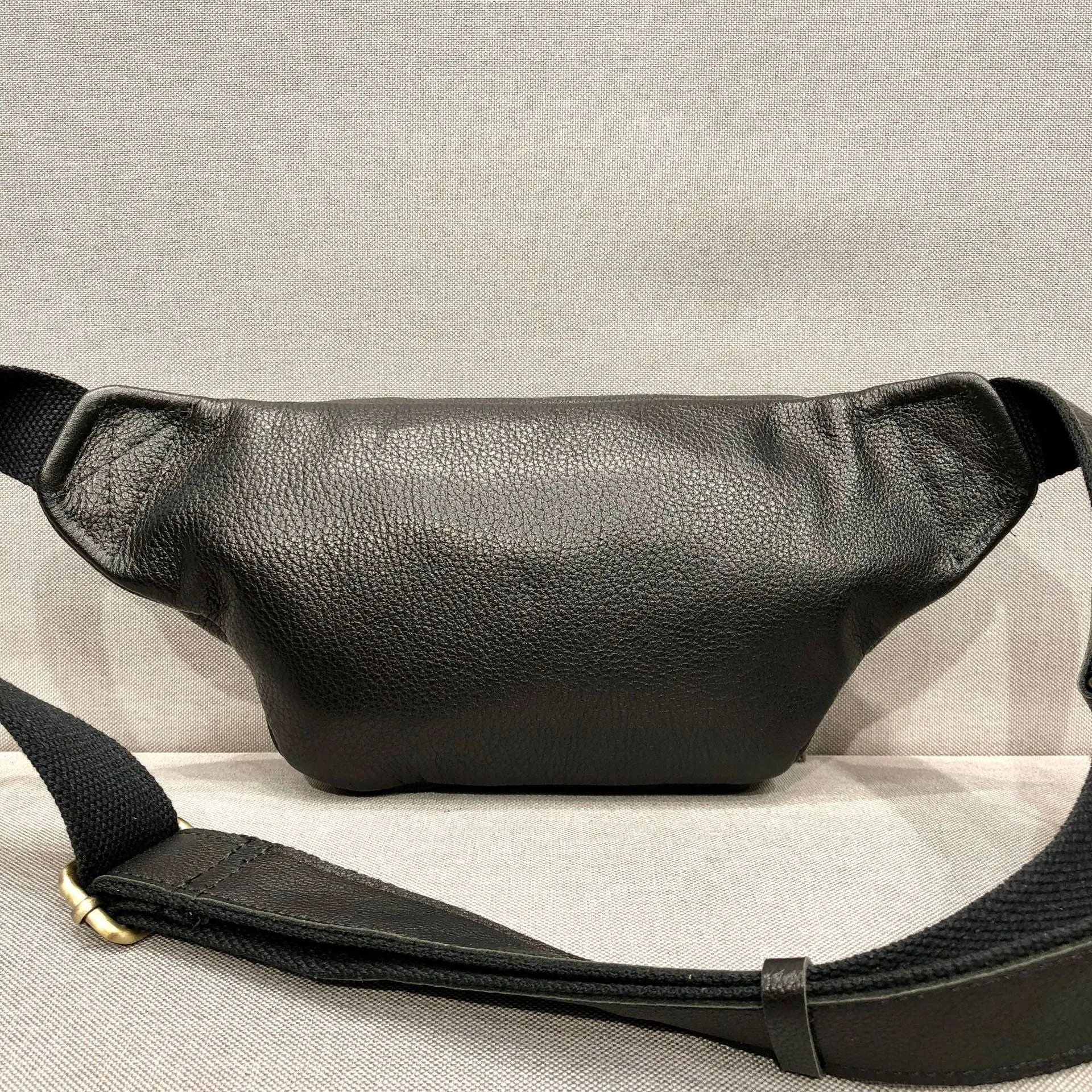 Womens Small Black Leather Sing Bags Chest Bag For Women