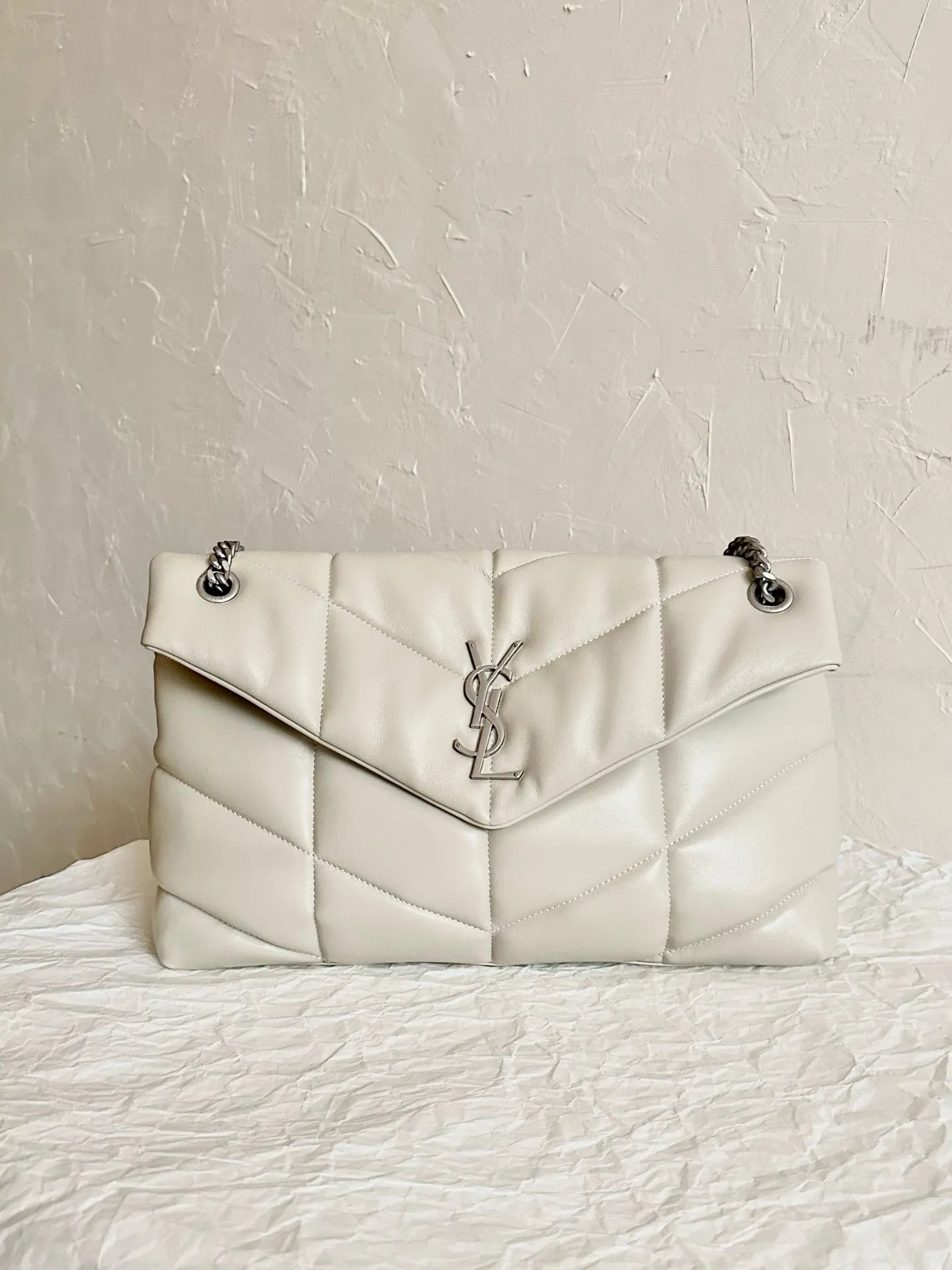 YSK320 Puffer Medium in Nappa Leather / 13.7 x 9 x 5.3 inches / HIGHEST QUALITY VERSION